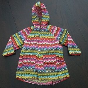 Oilily rain coat size 104